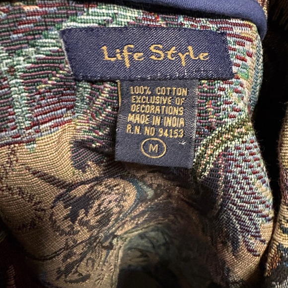 Vintage Equestrian Tapestry Jacket - Picture 6 of 6